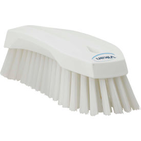 Large Hand Brush- Stiff, White