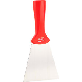 4" Stainless Steel Handle Mounted Scraper, Red