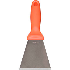 3" Stainless Steel Scraper, Orange