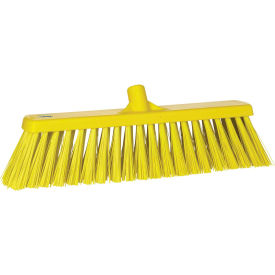 20" Push Broom- Extra Stiff, Yellow