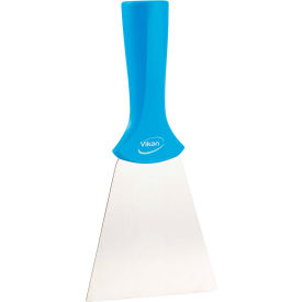 4" Stainless Steel Handle Mounted Scraper, Blue