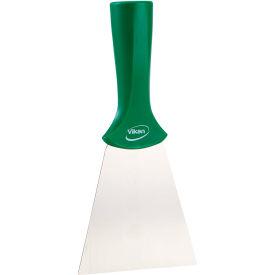 4" Stainless Steel Handle Mounted Scraper, Green
