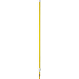 62"- 113" Telescopic Aluminum Handle, Yellow