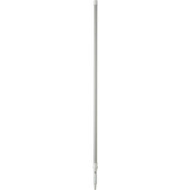 62"- 113" Telescopic Aluminum Handle, White
