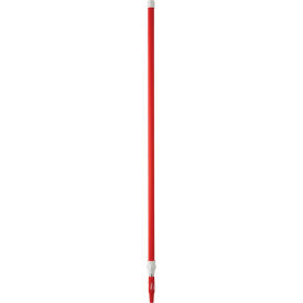 62"- 113" Telescopic Aluminum Handle, Red