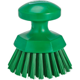 Round Hand Brush- Stiff, Green