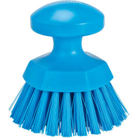 Round Hand Brush- Stiff, Blue