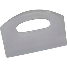8" Metal Detectable Bench Scraper, Gray