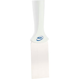 2" Stainless Steel Handle Mounted Scraper, White