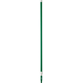 62"-113" Telescopic Aluminum Handle, Green