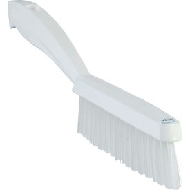 Narrow Utility Brush- Extra Stiff, White