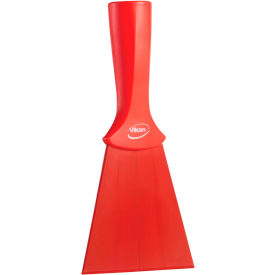 Nylon Scraper with Threaded Handle, Red