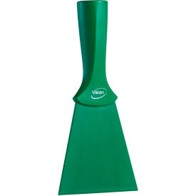 Nylon Scraper with Threaded Handle, Green