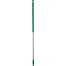 59" Stainless Steel Handle, Green