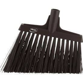 12" Angle Broom- Extra Stiff, Black