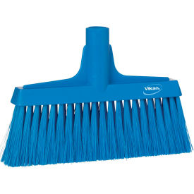 10" Upright Broom- Soft/Stiff, Blue