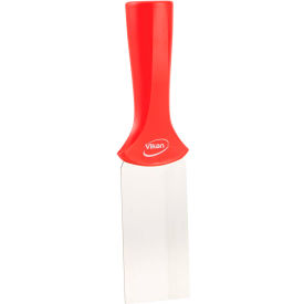 2" Stainless Steel Handle Mounted Scraper, Red