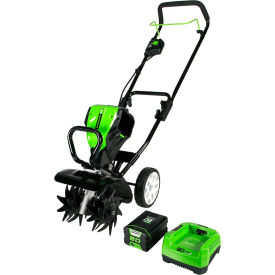 80V Pro Series 10" Tiller Kit - 2.0Ah Battery & Charger