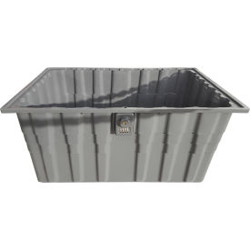 Master Box Property Storage Box, 28-1/4"L x 18"W x 12-1/2"H, Gray, Polypropylene