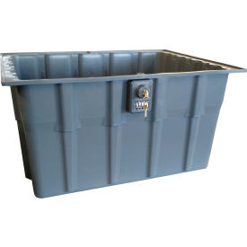 Master Box™ Property Storage Box, 23"L x 17-1/2"W x 11-1/2"H, Gray, Polypropylene