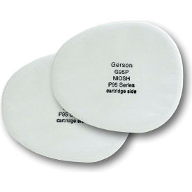 Disposable P95 Particulate Filter Pad, White, 10/Box
