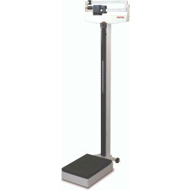 Rice Lake Mechanical Physician Scale with Height Rod - LB Only, 440 lb x 4 oz