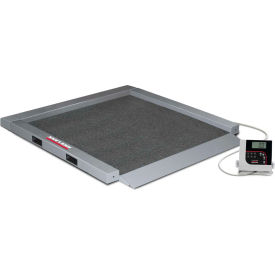 Portable Bariatric Wheelchair Scale with Ramp, 1000 lb x 0.2 lb
