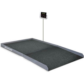 Summit Bariatric Wheelchair Scale with Ramp, 1000 lb x 0.2 lb