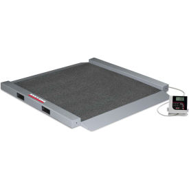 RL-360-6 Dual-Ramp Portable Bariatric Wheelchair Scale, 1000 lb x 0.2 lb