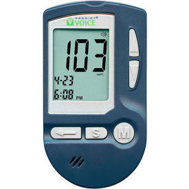 Talking Glucose Monitoring System Kit, Blue
