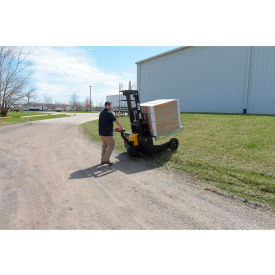 Fully Powered Rough Terrain Stacker, 63" High Lift - 3000 Lb. Capacity