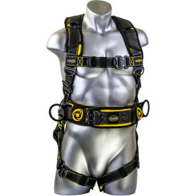 Guardian Cyclone Construction Harness, Quick Connect Chest & Legs, Tongue Buckle Waist, XL