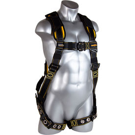 Cyclone Harness, Quick Connect Chest, Tongue Buckle Legs, S, 130-310 lbs Capacity