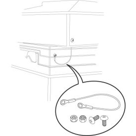 Base-to-Lid Security Cable