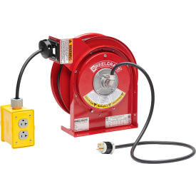 Cord Reel, Quad Outlet Box