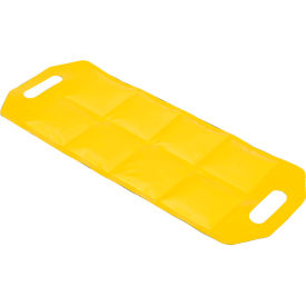 Dock Draft Mat 24"L - Black & Yellow Vinyl