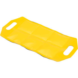 Dock Draft Mat 18"L - Black & Yellow Vinyl