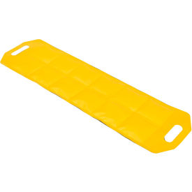 Dock Draft Mat 36"L - Black & Yellow Vinyl