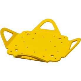 4-Way Anchor, Yellow, Steel, 130-420 lbs. Weight Capacity, 20"W x 20"D x 20"H