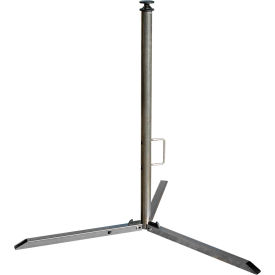 Roofzone Tri-Leg Folding Warning Line System - 3 Leg (4 Stanchions And Flag)