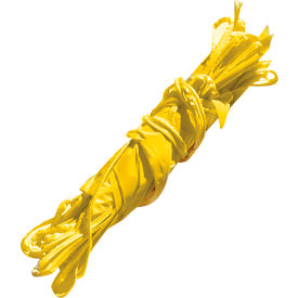 100' Perimeter Warning Line Pennants-Replacement, Yellow, Plastic/Nylon