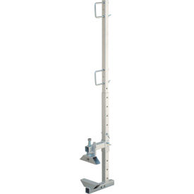 Parapet Wall And Universal Guardrail System, Steel, 4-1/16'L, 200lb Impact Cap.