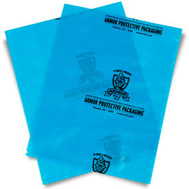 VCI Flat Bags, 24"W x 24"L, 4 Mil, Blue, 250/Pack