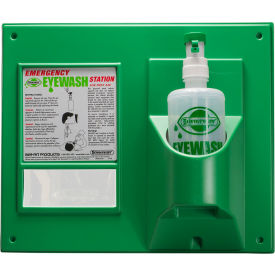 Emergency Eye Wash Safety Station With 1 Empty Bottle, 1000ml, 32 oz.