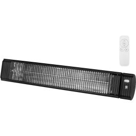 Carbon Series Infrared Heater - 3.0KW 240V With Remote Control - Black