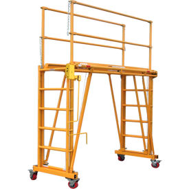 Adjustable Work Platform, 80"L x 40"W x 118"H