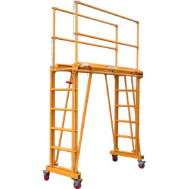 Adjustable Work Platform, 104"L x 38"W x 118"H