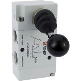 3/2 Hand Lever Actuated Valve 1/4" NPTF Ports