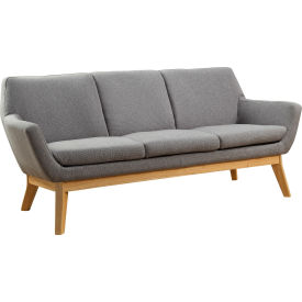 Quintessence Collection Upholstered Sofa - Gray