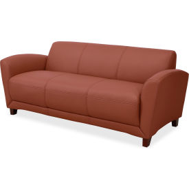 Reception Seating Collection Sofa - Mahogany